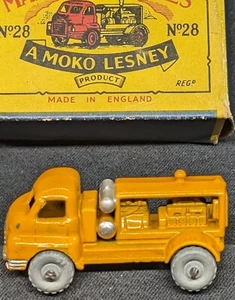 Matchbox Moko Lesney #28a GMW Bedford Compressor Truck w/B2 Box ๐ SHIPS FREE! - Picture 1 of 5