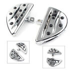 Chrome Motorcycle Footrest Rest Foot Pegs Pedal Fit Harley Touring FLT FLH