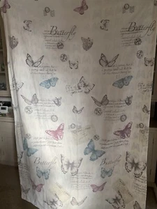 Single Reversible Duvet Cover + Pillowcase Butterflies READ DESCRIPTION - Picture 1 of 8