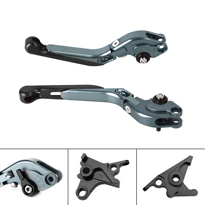 Palanca de freno de embrague ajustable apta para BMW R NINE T/PURE/RACER 2017-2023 negra Foto 1 de 4