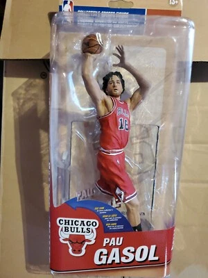 PAU GASOL NBA SERIE 27 2015 FIGURA CHICAGO BULLS REG CAMISETA ROJA MCFARLANE TOYS Foto 1 de 2