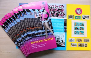 10 x DDR Edition Briefmarken und Medaillen Ein Kessel Buntes Samstagabend Show - Bild 1 von 5