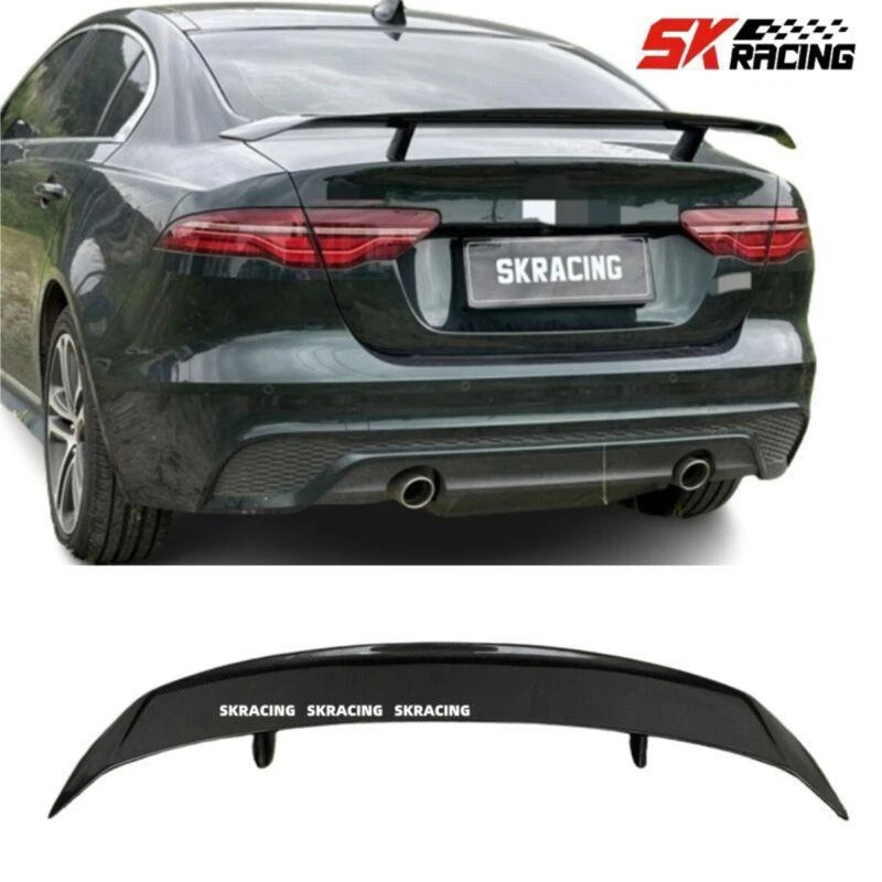 NUEVO estilo para Jaguar XE XEL sedán 2015-2019 fibra de carbono alerón trasero Foto 1 de 1