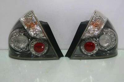 BLACK 05-11 JDM Nissan Fuga Y50 Infiniti M35 M45 LED Rear Lights Lamps PAIR OEM - Image 1 of 4
