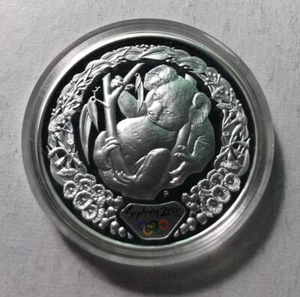 2000 Australian $5 Sydney Olympics Koala 1 Oz Silver Coin, BU - Picture 1 of 2