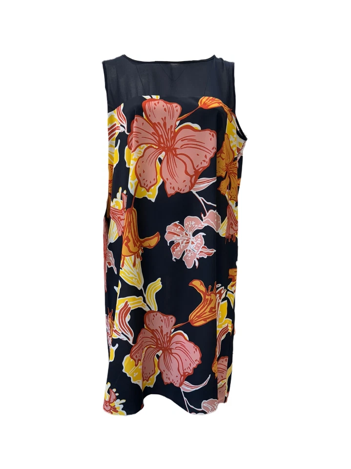 Banana Republic 789703 Wrap Midi Dress - Navy, Size 2, Tall