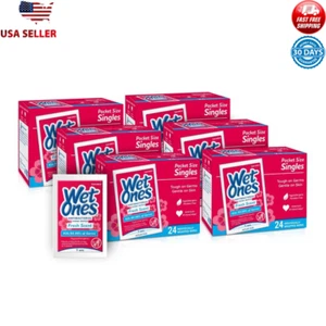 Antibacterial Hand Wipes Individually Wrapped TSA Approved 144 Total Wipes New - Picture 1 of 11