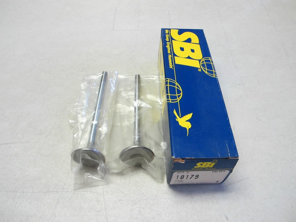 Válvula de admisión del motor SBI 10179 apta para GMC Isuzu 1.6L 4XE1 SOHC - 2 piezas Foto 1 de 2