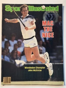 John McEnroe 16 luglio 1984 sport illustrato senza etichetta tennis Wimbledon - Foto 1 di 1