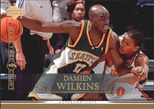 2007-08 Upper Deck Electric Court Gold #78 Damien Wilkins