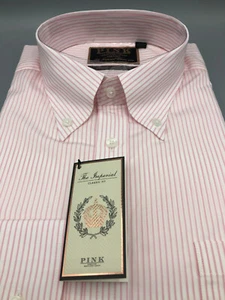 Thomas Pink, Finest 170's B/Down Pink Stripe Shirt, UK:17,5, EU:44, UVP:175£!  - Bild 1 von 9