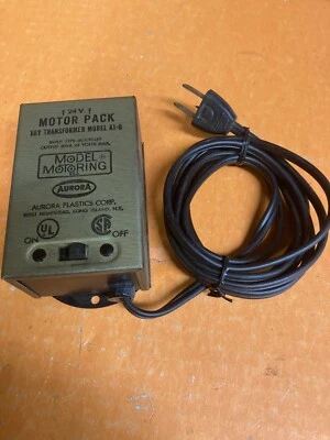 Paquete de alimentación transformador de juguete Aurora Model Motoring 24V modelo A1-B Foto 1 de 4