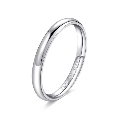 ANELLO uomo fedina Sagapo in acciaio S'AGAPO SFV42D misura 25 - Immagine 1 di 4