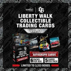 TARMAC - Liberty Walk Collectible Trading Cards VoL.01 - 1 Box/6 Packs/30 Cards - Picture 1 of 7