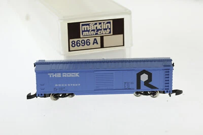 Märklín Mini-Club 8696 A THE ROCK Box Car Z Marklin - Image 1 of 3