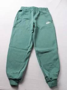 Nike Unisex Kids' Sportswear Club Drawstring Fleece Joggers CA4 Green Medium NWT - Picture 1 of 6