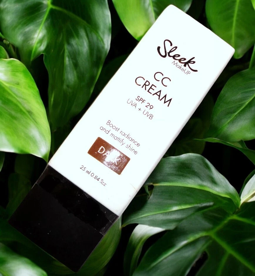 SLEEK  CC Cream Foundation SPF 29 UVA + UVB Farbe Make Up Dark 25ml Top 💞 - Bild 1 von 4