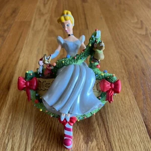RARO Disney CENICIENTA NAVIDAD Medias Soporte Colgador JAQ y GUS Guirnalda 44352 - Imagen 1 de 13