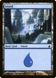 10x ISLA tierras básicas (arte mixto) - LP - Ravnica: City of Guilds SPARROW MAGIC - Imagen 1 de 4