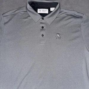 EUC Mens Penguin SS Shirt, Gray, Size XL - Picture 1 of 10