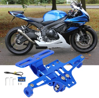 Задний держатель для номерного знака светодиодный для Suzuki GSXR600/750/1000 SV650 SV1000 - Изображение 1 из 4