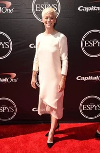 Vestido PRABAL GURUNG Megan Rapinoe Marfil Mangas Largas Espalda Profunda en V Talla 8 NUEVO $995 - Imagen 1 de 7