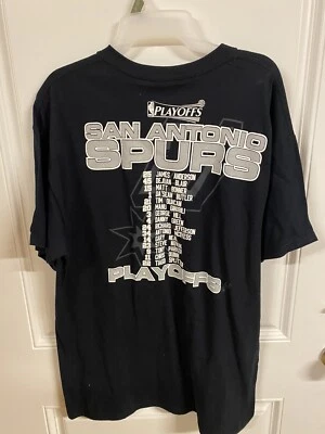 2010 San Antonio Spurs Playoffs T-shirt Large NBA Exclusive Collection - Image 1 of 3