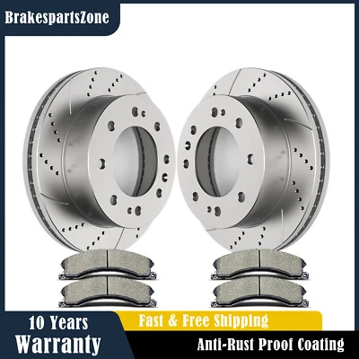 Pastillas de rotores de freno delanteros para frenos Chevrolet Silverado 3500HD Suburban 3500 HD Foto 1 de 4