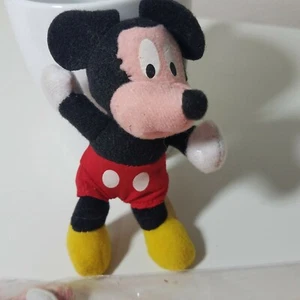 Mickey Mouse Mini Bean Bag PLUSH - from Kelloggs Cereal Box Promo 2001 - Picture 1 of 8