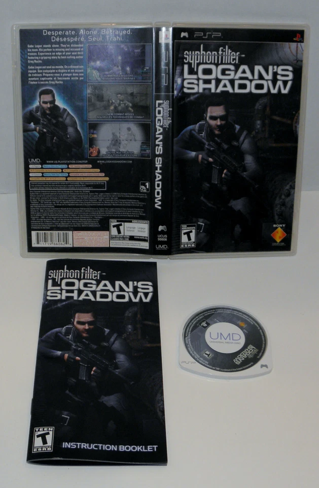 Syphon Filter: Logan's Shadow (Sony PSP, 2007) - Image 1 of 1