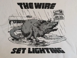 VTG The Wire Can You Touch It Again-Set Lighting Shirt XL HBO Rat Little Johnnys - Picture 1 of 24