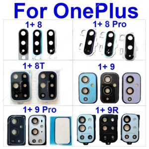 For OnePlus 8 9 Pro 8T 9R Rear Camera Glass Lens with Sticker Repair Replacement - Picture 1 of 23