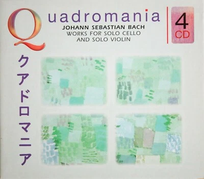 Quadromania/Bach Works for solo Cello and solo Violin 4 CD - Bild 1 von 2