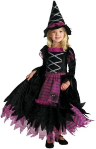 Fairy Tale Witch Child Girls Costume Halloween Fancy Dress Up Disguise - Picture 1 of 1