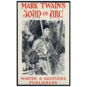 Mark Twain’s Joan of Arc Cover Art FRIDGE MAGNET, 1894 Eugène Grasset Mini Gift - Picture 1 of 7