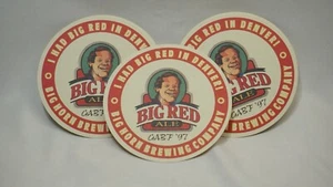 10 Big Red Ale Beer Coasters - Picture 1 of 1