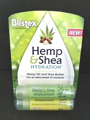 Blistex Bálsamo Labial Adulto Cáñamo Y Karité Hidratación Vainilla Menta Y Piña Colada NUEVO Foto 1 de 4