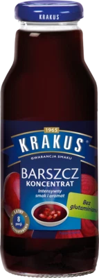 8 x concentrado de sopa de remolacha Krakus Barszcz Czerwony 300 ml - Imagen 1 de 2