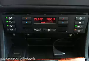 BMW E39 MAX CLIMATE CONTROL UNIT 2001 2002 2003 525 530 540 M5 DIGITAL AC HEATER - Picture 1 of 5