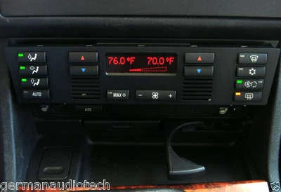 BMW E39 MAX CLIMATE CONTROL UNIT 2001 2002 2003 525 530 540 M5 DIGITAL AC HEATER - Image 1 of 4