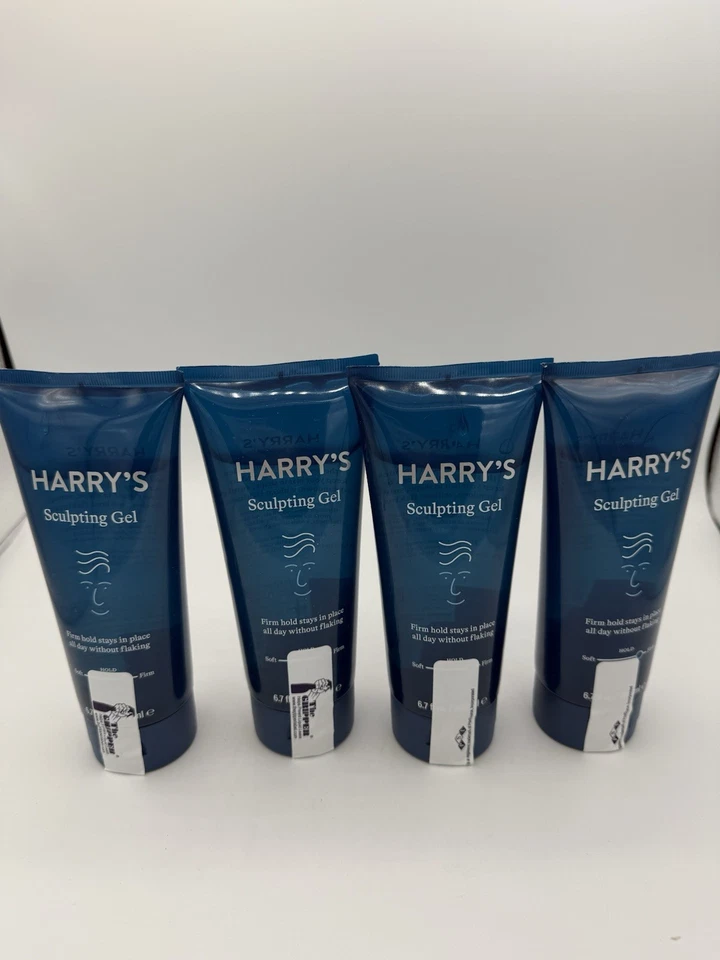 Harry's Sculpting Hair GEL 6.7 Oz Set Strong Firm Hold