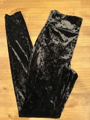 Pantalones de vestir de terciopelo negro para mujer Mossimo Supply Co. talla M Foto 1 de 4