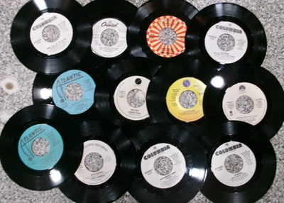 Lot of 27 Pop,Rock,New Wave,Hip Hop,Soul,Disco 45RPM Promo Records-All  Promos! - Image 1 of 4