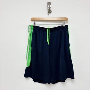 Adidas Shorts Mens XL Navy Blue Sports Running Gym Athletic Pockets (E) - Picture 1 of 7