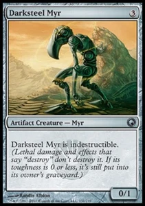 Darksteel Myr - Light Play MTG Scars of Mirrodin - Picture 1 of 1