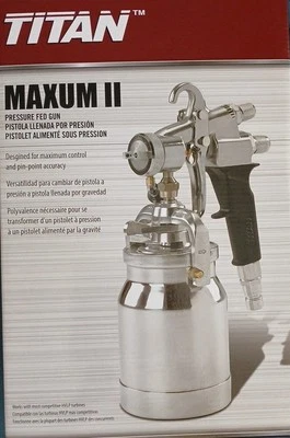 Pistola pulverizadora Titan 0524041 o 524041 Capspray Maxum II HVLP ENVÍO RÁPIDO  Foto 1 de 4