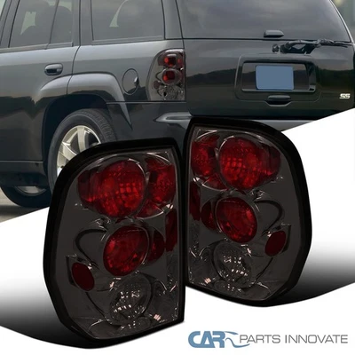 Fits 2002-2009 Chevy Trailblazer Smoke Tail Lights Turn Signal Brake Lamps 02-09 - Изображение 1 из 4