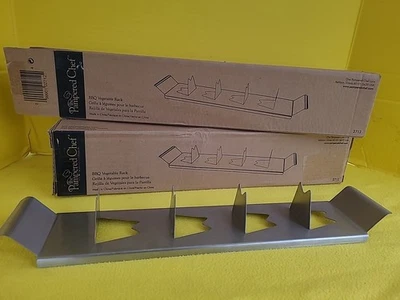 Pampered Chef #2712 BBQ Vegetable Rack For Grill New In Original Box - Image 1 of 3