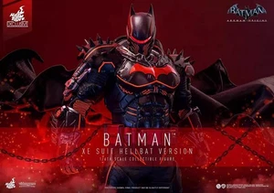 Nuevo Hot Toys VGM73 Arkham Origins Batman XE Traje Versión Hellbat en stock - Imagen 1 de 9
