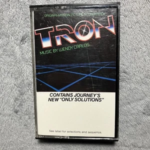 WENDY CARLOS TRON Original Motion Picture Soundtrack Cassette CBS MASTERWORKS - Picture 1 of 6